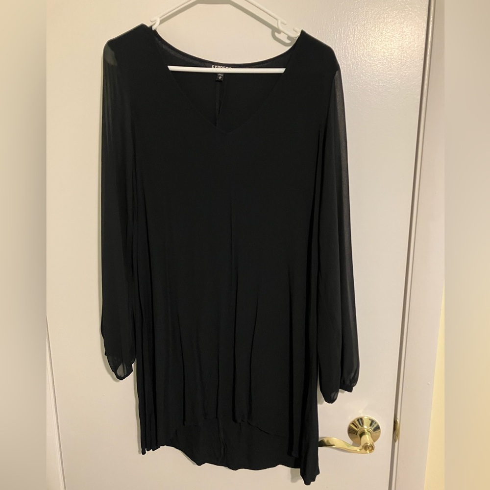 Express black dress, size medium.